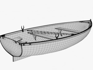 boat 01 b 3D Model