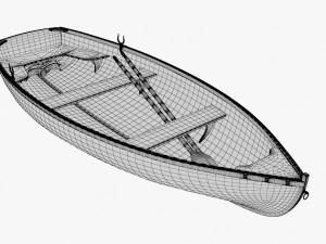 boat 01 b 3D Model