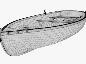 boat 01 b 3D Model