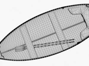 boat 01 b 3D Model