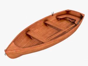 ボート01c 3Dモデル