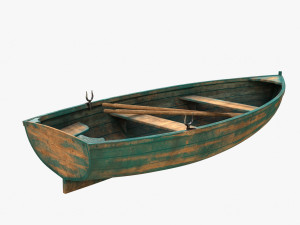 boat 01 d Model 3D