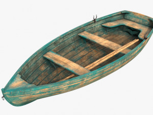 boat 01 d Model 3D
