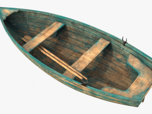 boat 01 d Model 3D