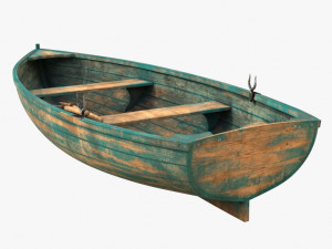 boat 01 d Model 3D