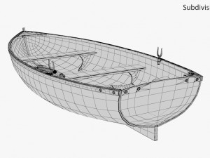 boat 01 d Model 3D