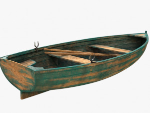 boat 01 d Model 3D