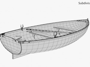 boat 01 d Model 3D