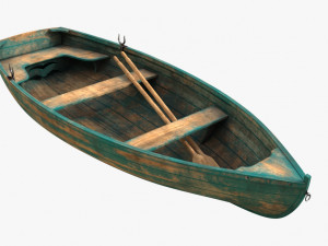boat 01 d Model 3D
