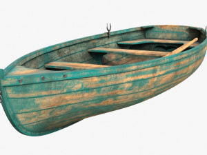 boat 01 d Model 3D