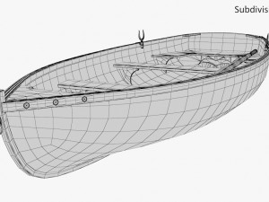 boat 01 d Model 3D