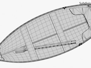 boat 01 d Model 3D
