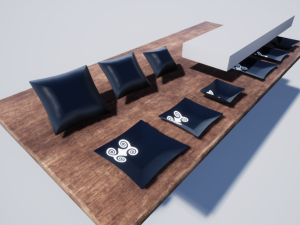 square plates 3D 模型