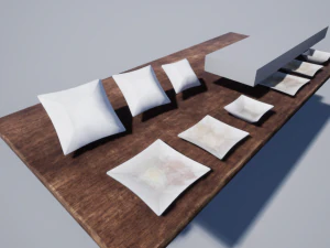 square plates 3D Model