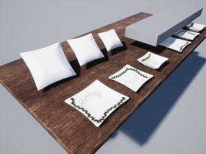 square plates 3D 模型