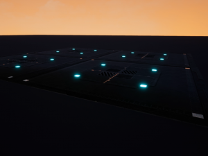 sci fi floor 3Dモデル
