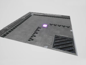 sci fi floor 3D Model