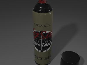 spray can 3D 모델