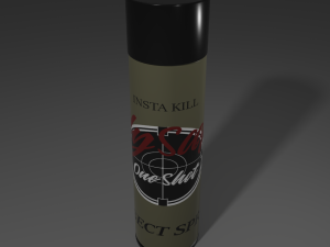 spray can Modelo 3D