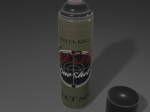 spray can Modelo 3D