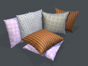 pillows Model 3D