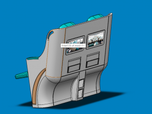 business class airplaneseat Modelo 3D