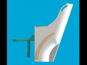 business class airplaneseat Modelo 3D