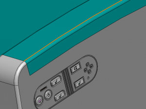 business class airplaneseat Modelo 3D