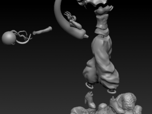 dragon ball android 21 figurine 3dprinting 3D-printmodel