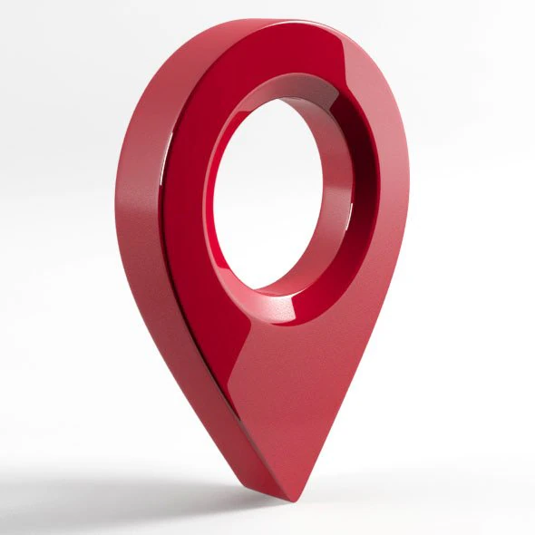 alfinete do mapa Modelo 3D .c4d .max .obj .3ds .fbx .stl .blend 