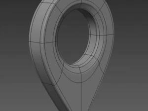 alfinete do mapa Modelo 3D