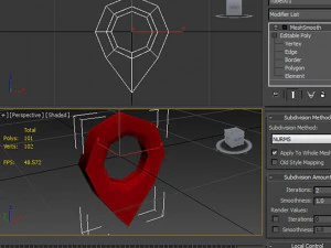 alfinete do mapa Modelo 3D