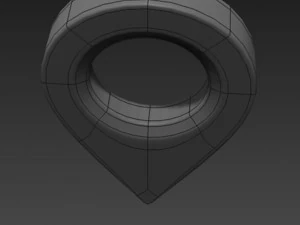 alfinete do mapa Modelo 3D