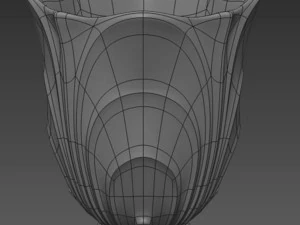 Crystal vase 3D Model