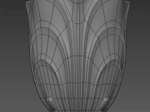 Crystal vase 3D Model