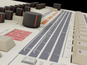 roland tr-909 3D Model