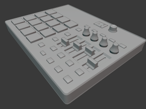 akai professional mpd226 3D मॉडल