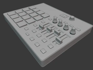 akai professional mpd226 3D Model