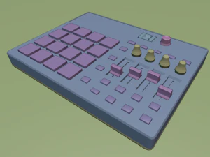 akai professional mpd226 3D Model