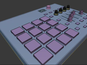 akai professional mpd226 3D Model