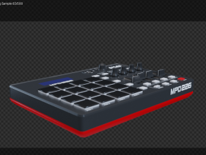 akai professional mpd226 3D मॉडल