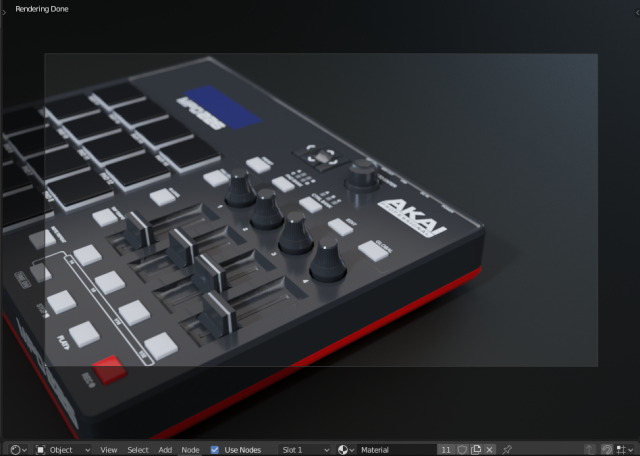 akai professional mpd226 3D Model in Elektronik 3DExport