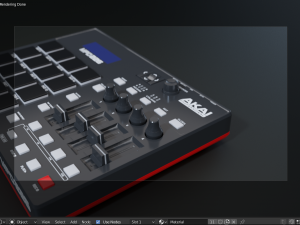 akai professional mpd226 3D मॉडल
