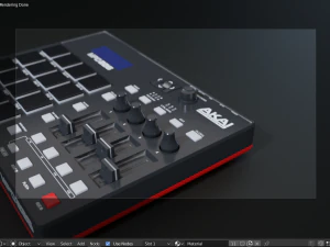 akai professional mpd226 3D Model