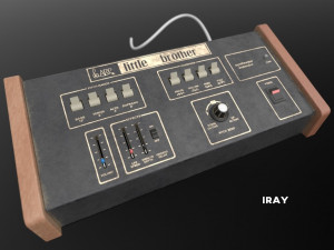 arp little brother vintage synthesizer 3D 모델