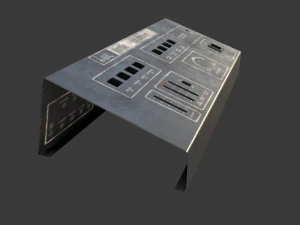 arp little brother vintage synthesizer 3D Model