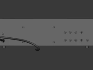arp little brother vintage synthesizer 3D Model