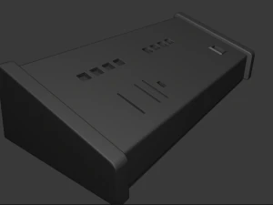 arp little brother vintage synthesizer 3D Model