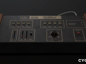 arp little brother vintage synthesizer 3D Model