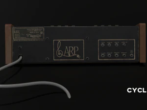 arp little brother vintage synthesizer 3D Model